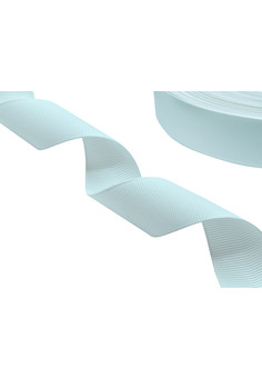 RL001C - Репсовая ленточка премиум светло-голубая